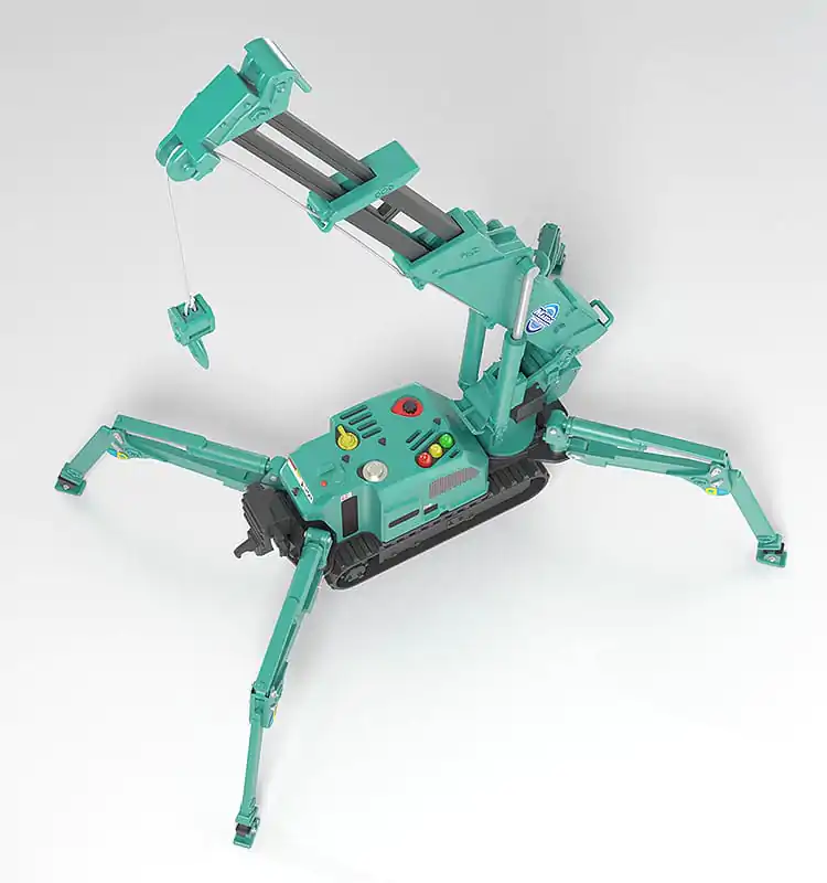 Maeda Seisakusho Moderoid Plastikmodellbausatz 1/20 Spider Crane (Green) Re-Run 25 cm Produktfoto