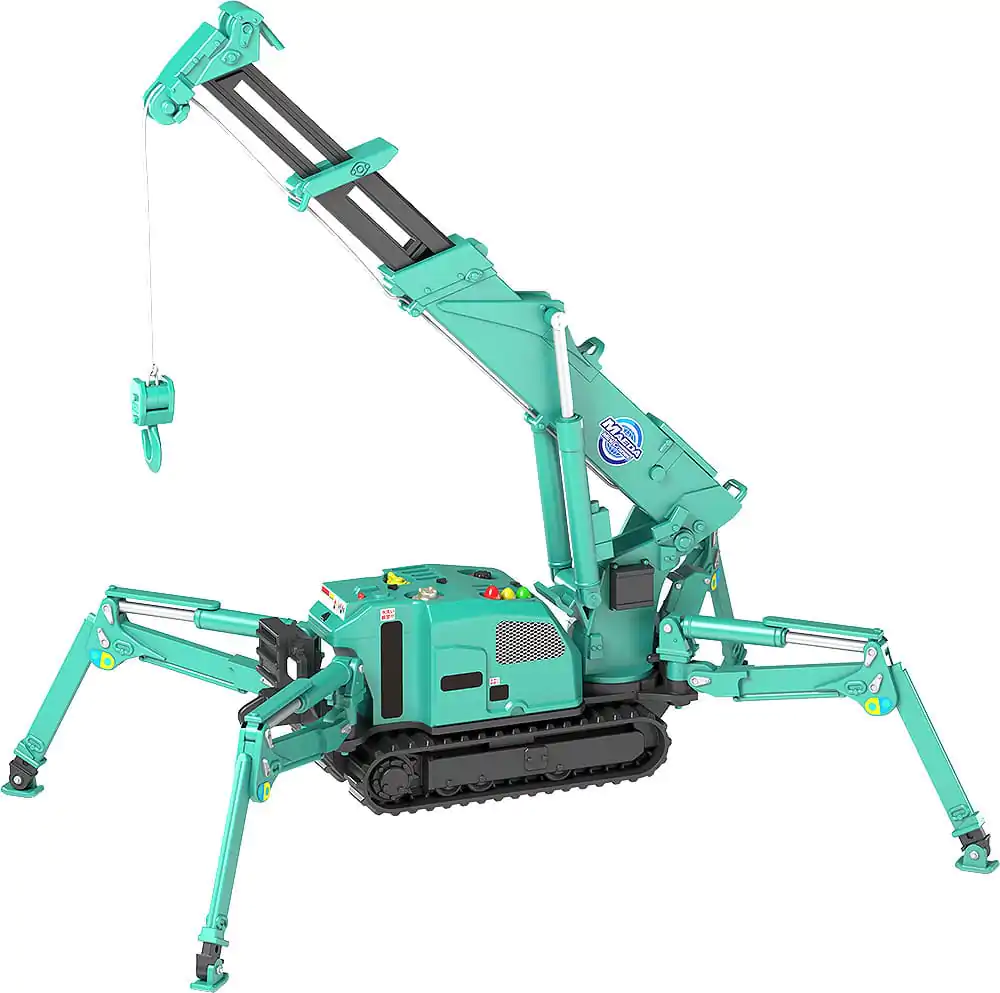 Maeda Seisakusho Moderoid Plastikmodellbausatz 1/20 Spider Crane (Green) Re-Run 25 cm Produktfoto