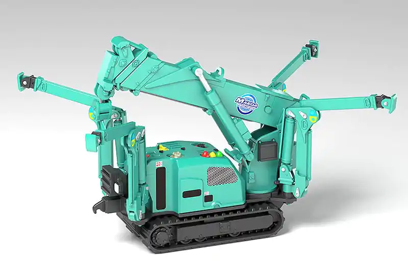 Maeda Seisakusho Moderoid Plastikmodellbausatz 1/20 Spider Crane (Green) Re-Run 25 cm Produktfoto