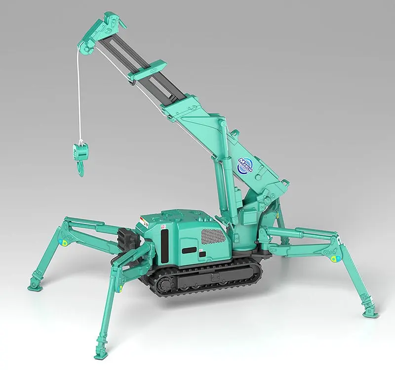 Maeda Seisakusho Moderoid Plastic Model Kit 1/20 Spider Crane (Green) Re-Run 25 cm Produktfoto