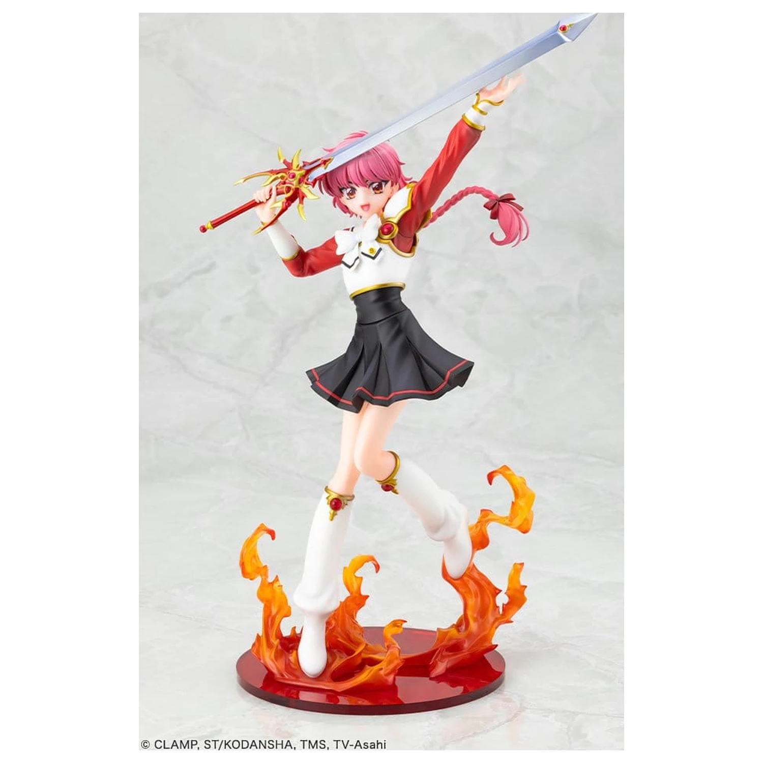 Magic Knight Rayearth PVC Figur 1/7 Hikaru Shidou 29 Zentimeter Produktfoto