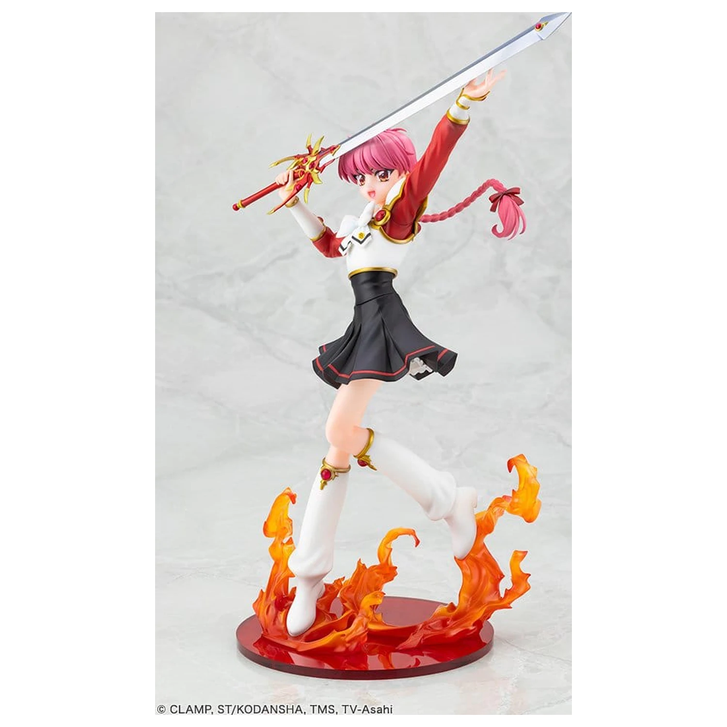 Magic Knight Rayearth PVC Figur 1/7 Hikaru Shidou 29 Zentimeter Produktfoto