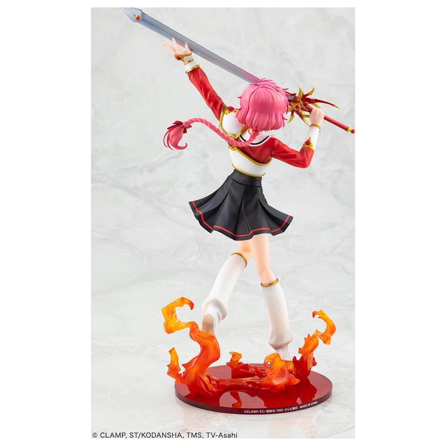 Magic Knight Rayearth PVC Figur 1/7 Hikaru Shidou 29 Zentimeter Produktfoto