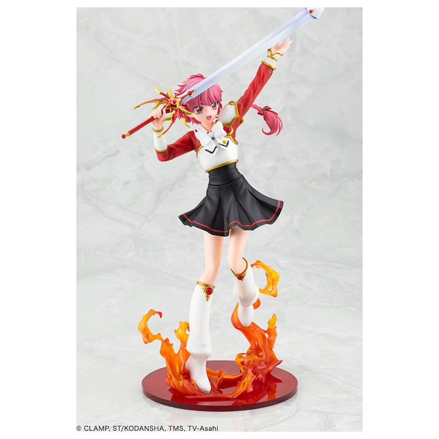 Magic Knight Rayearth PVC Figur 1/7 Hikaru Shidou 29 Zentimeter Produktfoto