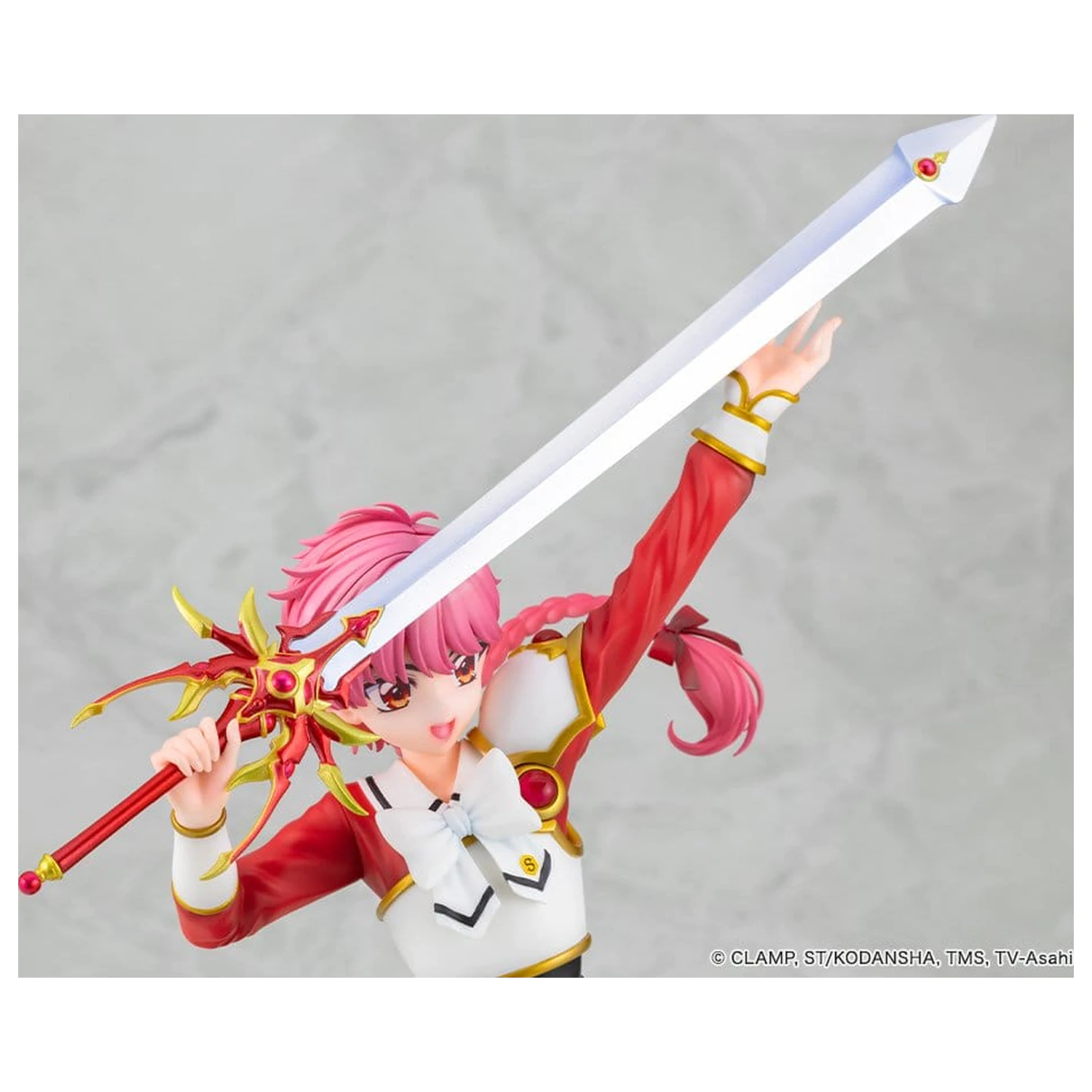 Magic Knight Rayearth PVC Figur 1/7 Hikaru Shidou 29 Zentimeter Produktfoto
