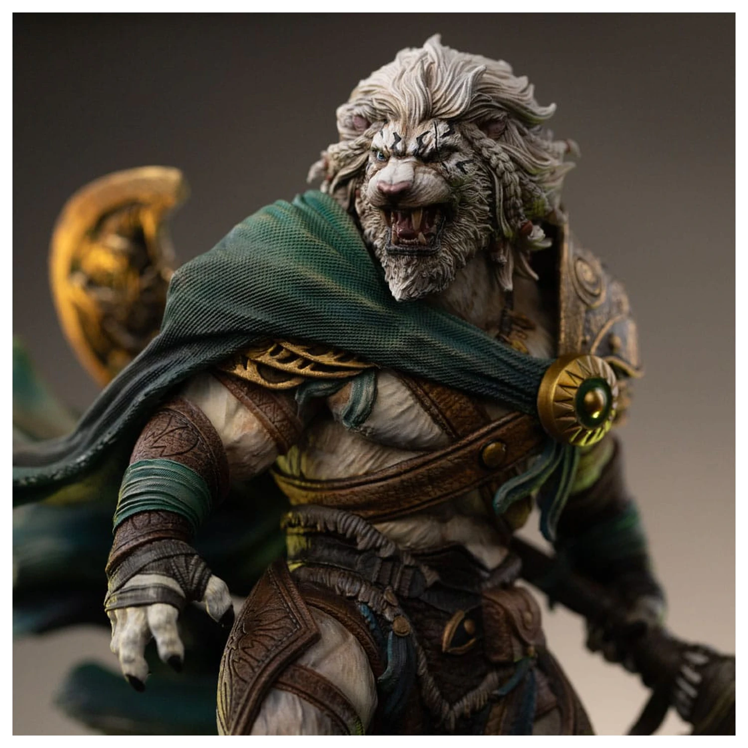 Magic The Gathering Art Scale Statue 1/10 Ajani Goldmane 26 cm Produktfoto