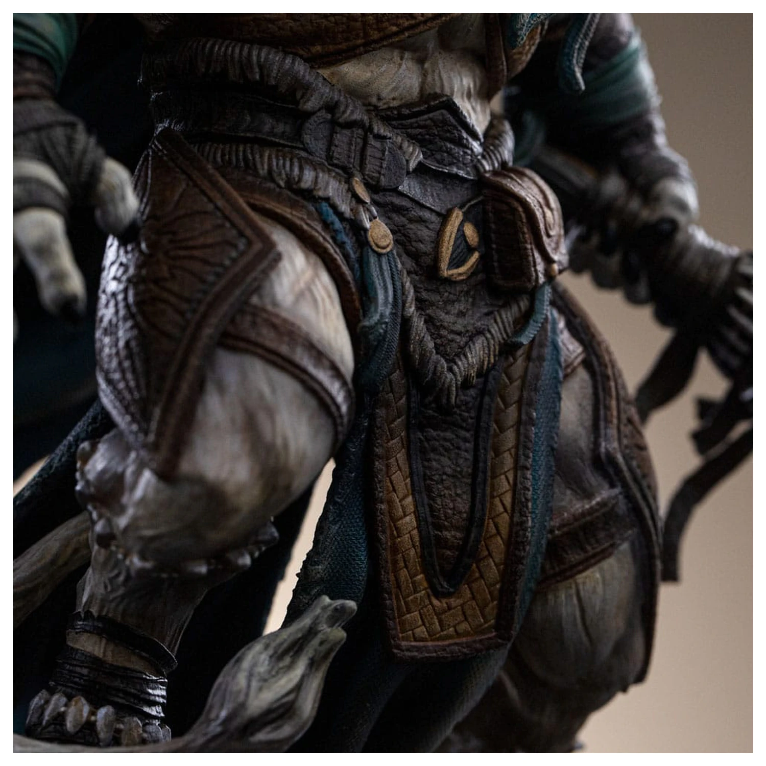 Magic The Gathering Art Scale Statue 1/10 Ajani Goldmane 26 cm Produktfoto