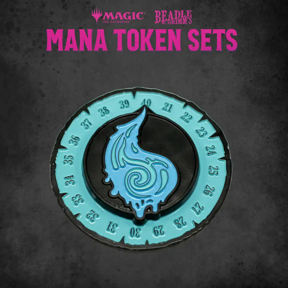 Magic the Gathering Dice and Token Pack Blue Mana termékfotó