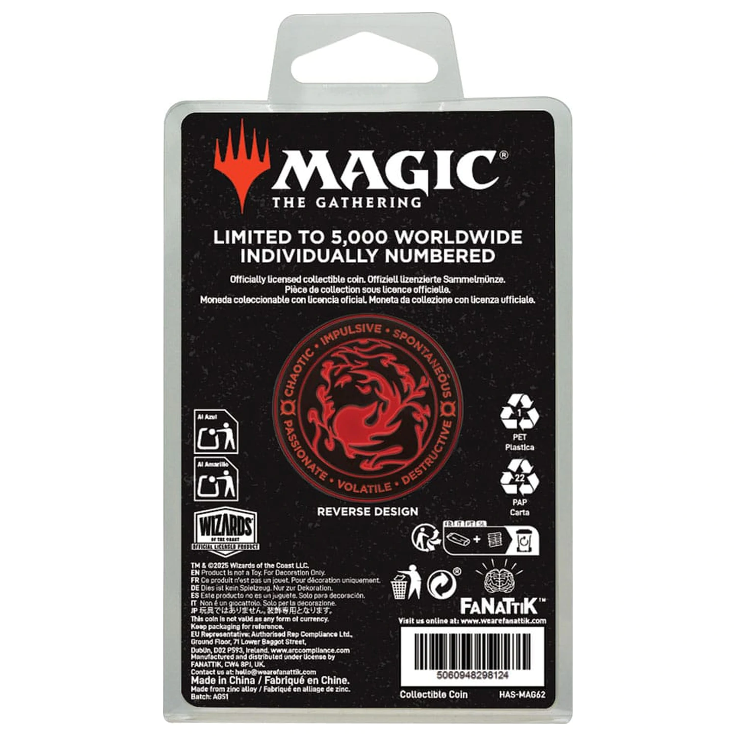 Magic: The Gathering Sammelmünze Chandra Produktfoto