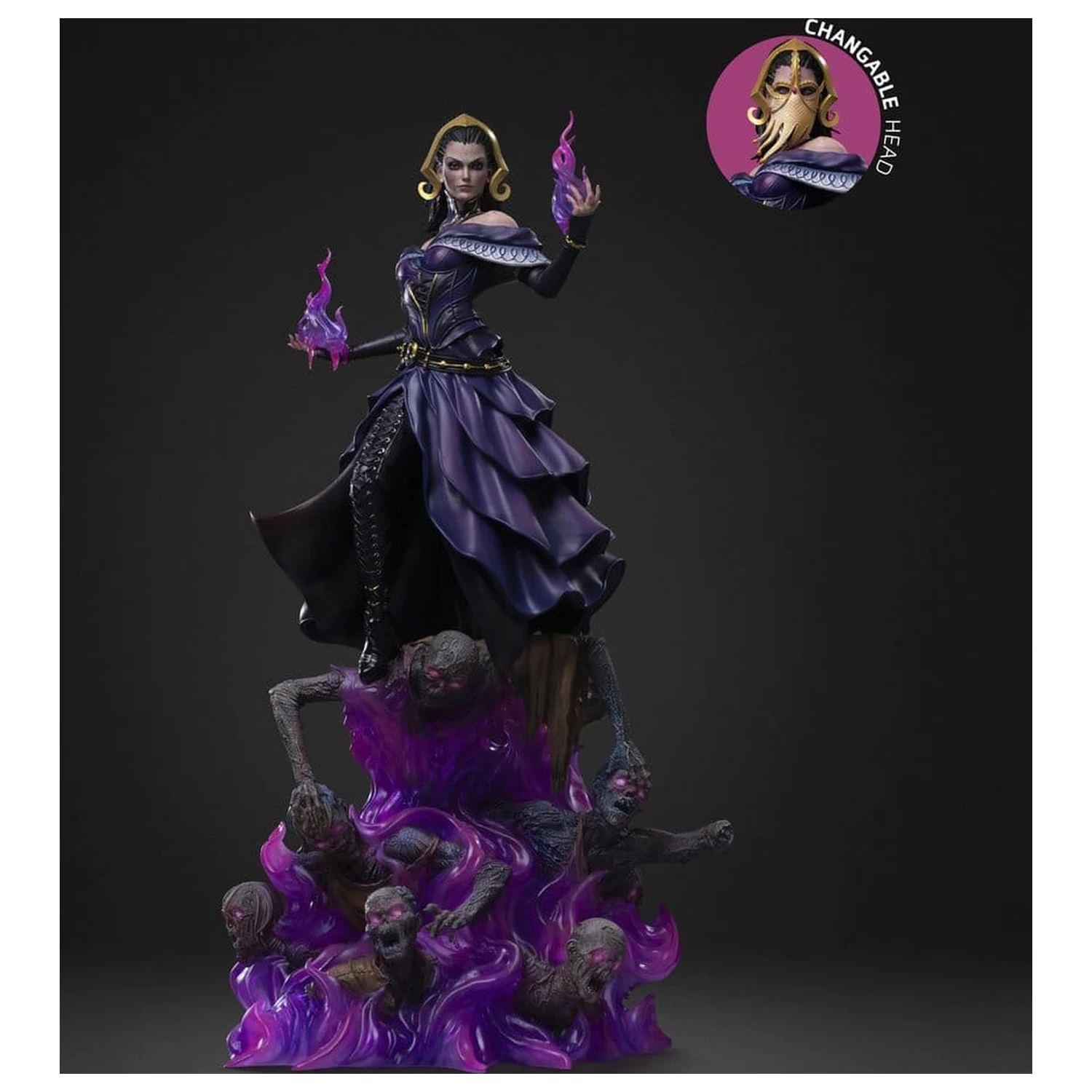 Magic: The Gathering Deluxe Kunst Maßstab Statue 1/10 Liliana Vess 31 cm Produktfoto
