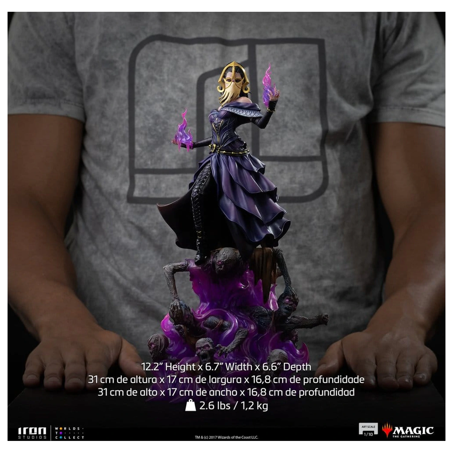 Magic: The Gathering Deluxe Kunst Maßstab Statue 1/10 Liliana Vess 31 cm Produktfoto