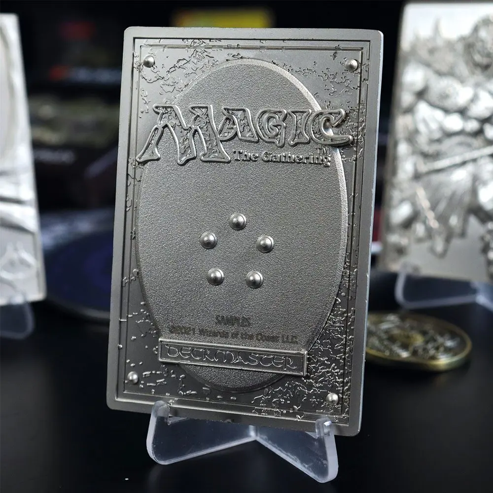 Magic the Gathering Metallbarren Ajani Goldmane Limited Edition (versilbert) Produktfoto