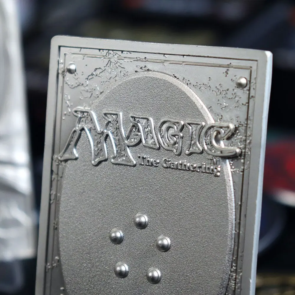 Magic the Gathering Metallbarren Ajani Goldmane Limited Edition (versilbert) Produktfoto