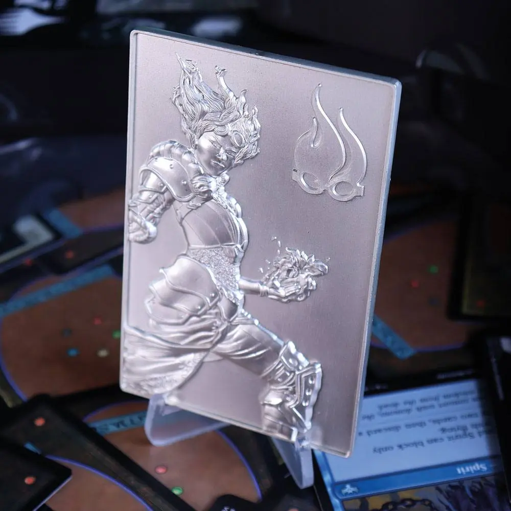 Magic the Gathering Metallbarren Chandra Nalaar Limited Edition (versilbert) Produktfoto