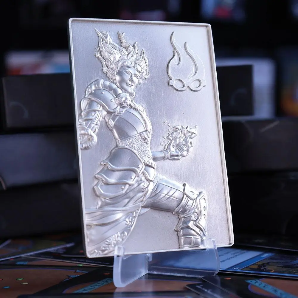 Magic the Gathering Metallbarren Chandra Nalaar Limited Edition (versilbert) Produktfoto
