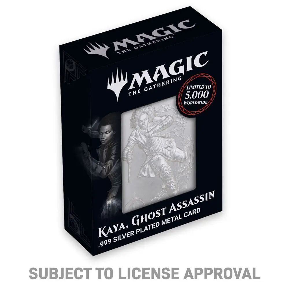 Magic the Gathering Metallbarren Kaya Limited Edition (versilbert) Produktfoto