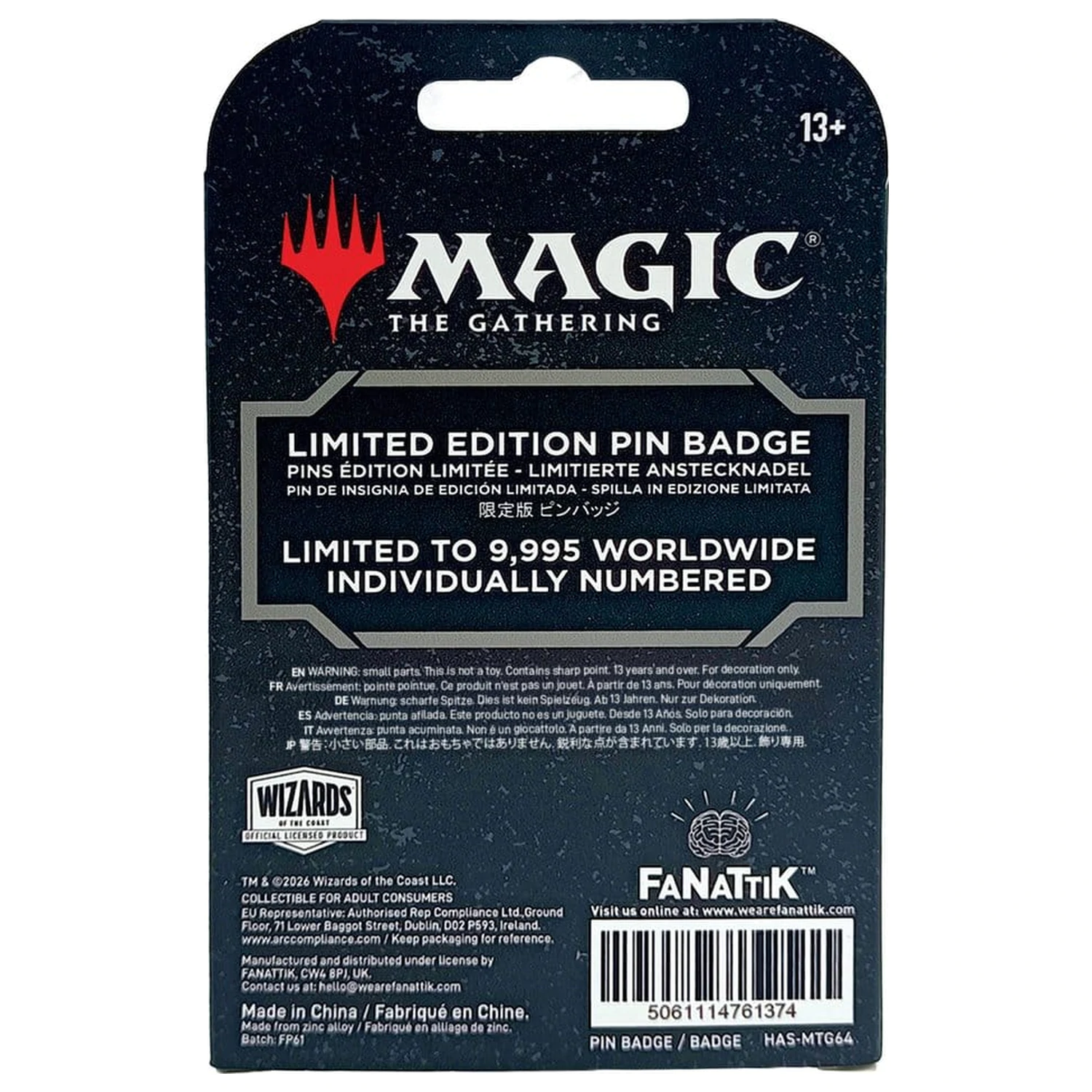 Magic: The Gathering Anstecknadel Planeswalker Limited Edition Produktfoto