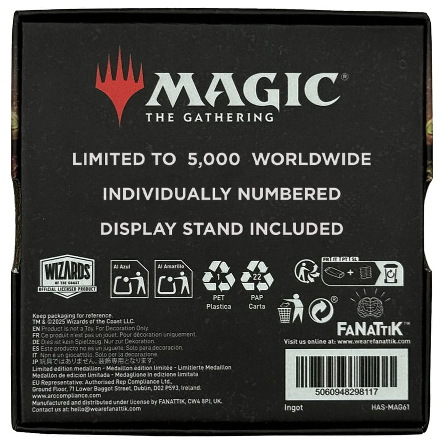 Magic: The Gathering Medaillon Tablet of the Guilds Limitierte Auflage Produktfoto