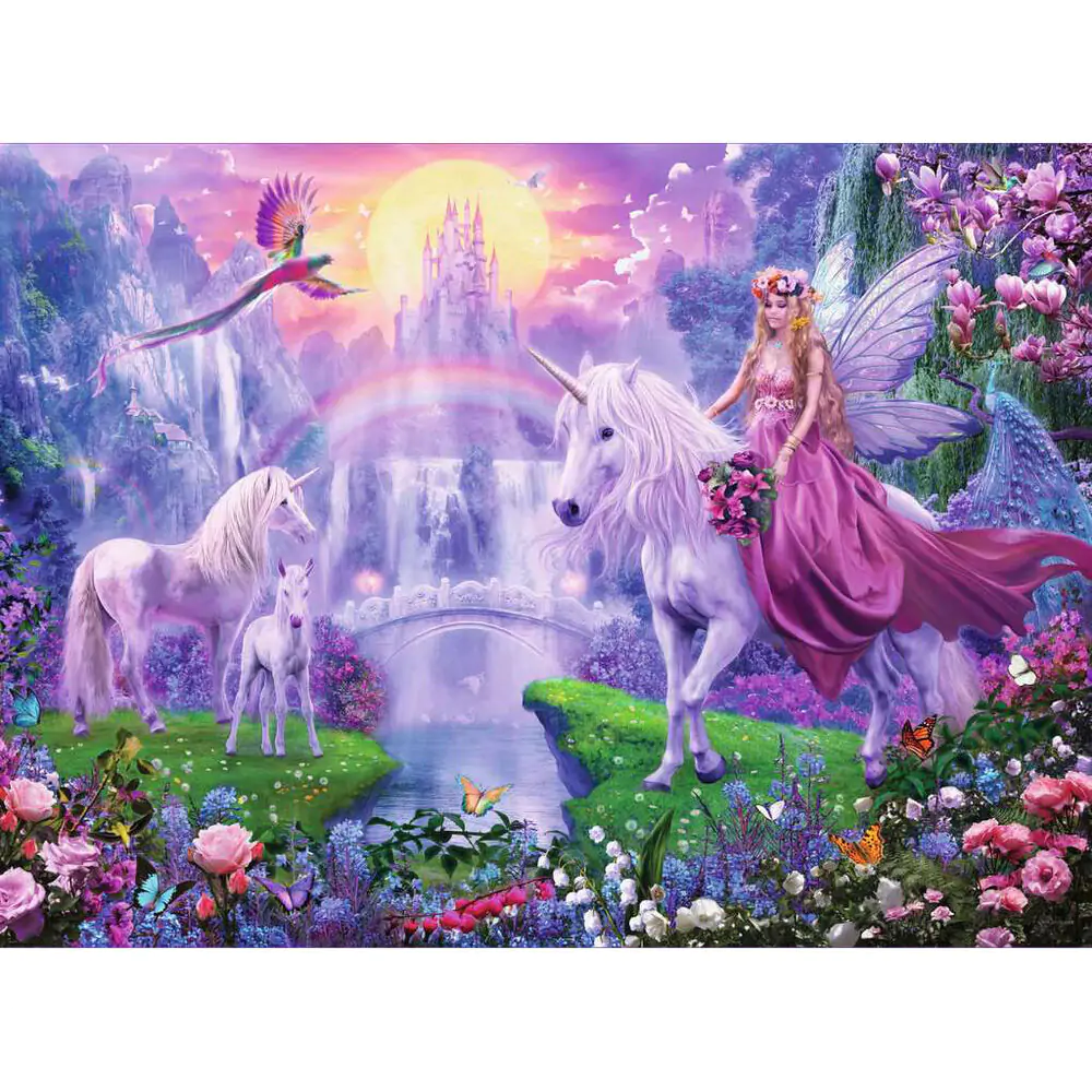 Magic Unicorns Puzzle 4x100St Produktfoto
