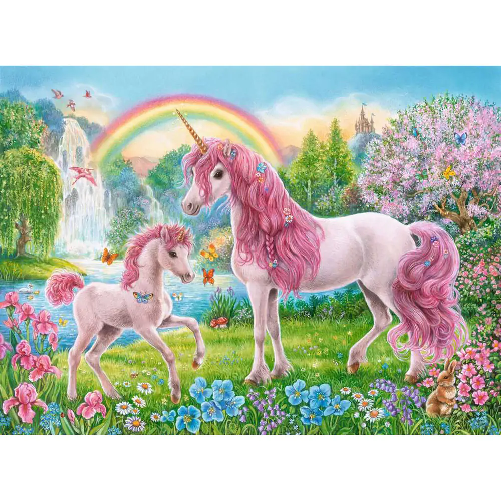 Magic Unicorns Puzzle 4x100St Produktfoto