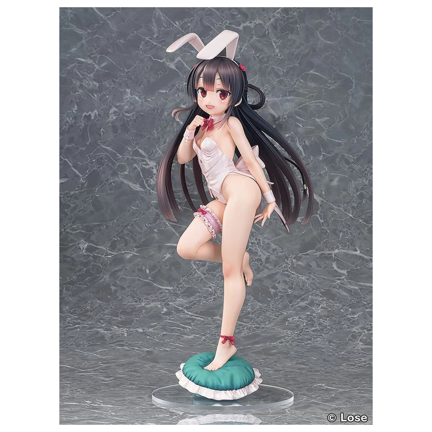 Maitetsu Last Run!! Statue 1/3 Hachiroku: White Bunny Ver. 40 cm Produktfoto