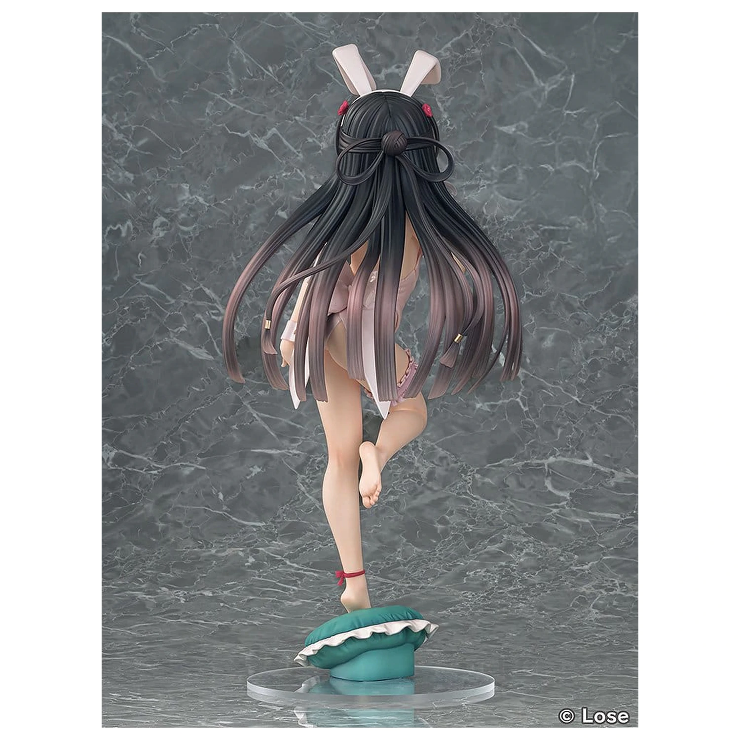 Maitetsu Last Run!! Statue 1/3 Hachiroku: White Bunny Ver. 40 cm Produktfoto