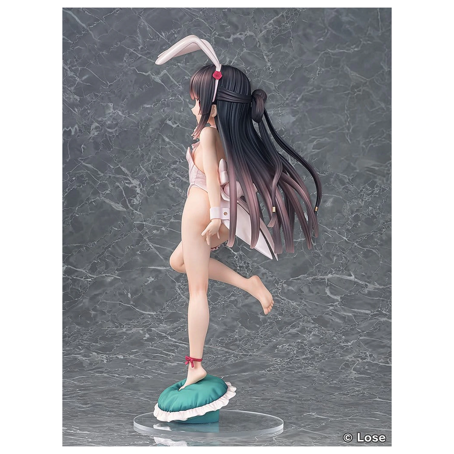 Maitetsu Last Run!! Statue 1/3 Hachiroku: White Bunny Ver. 40 cm Produktfoto