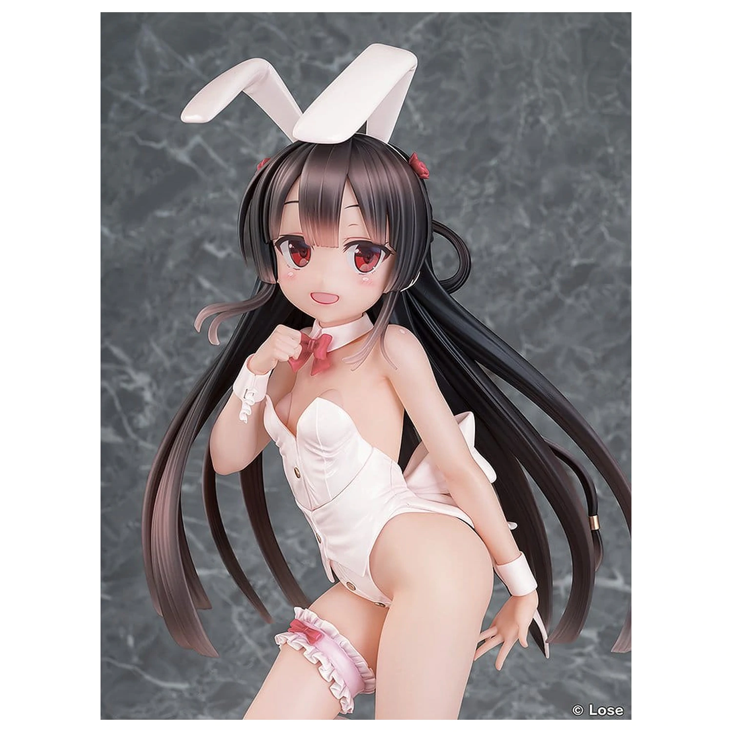 Maitetsu Last Run!! Statue 1/3 Hachiroku: White Bunny Ver. 40 cm Produktfoto