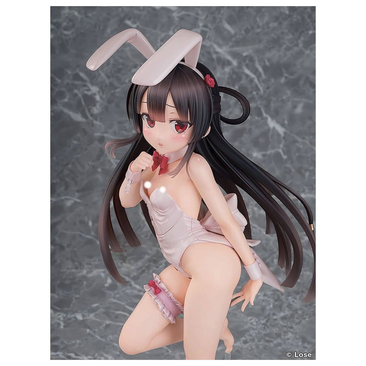 Maitetsu Last Run!! Statue 1/3 Hachiroku: White Bunny Ver. 40 cm Produktfoto