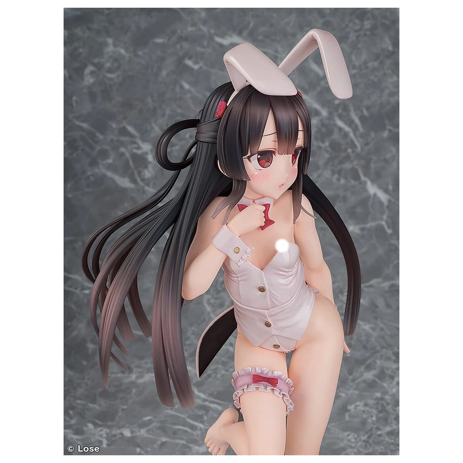 Maitetsu Last Run!! Statue 1/3 Hachiroku: White Bunny Ver. 40 cm Produktfoto