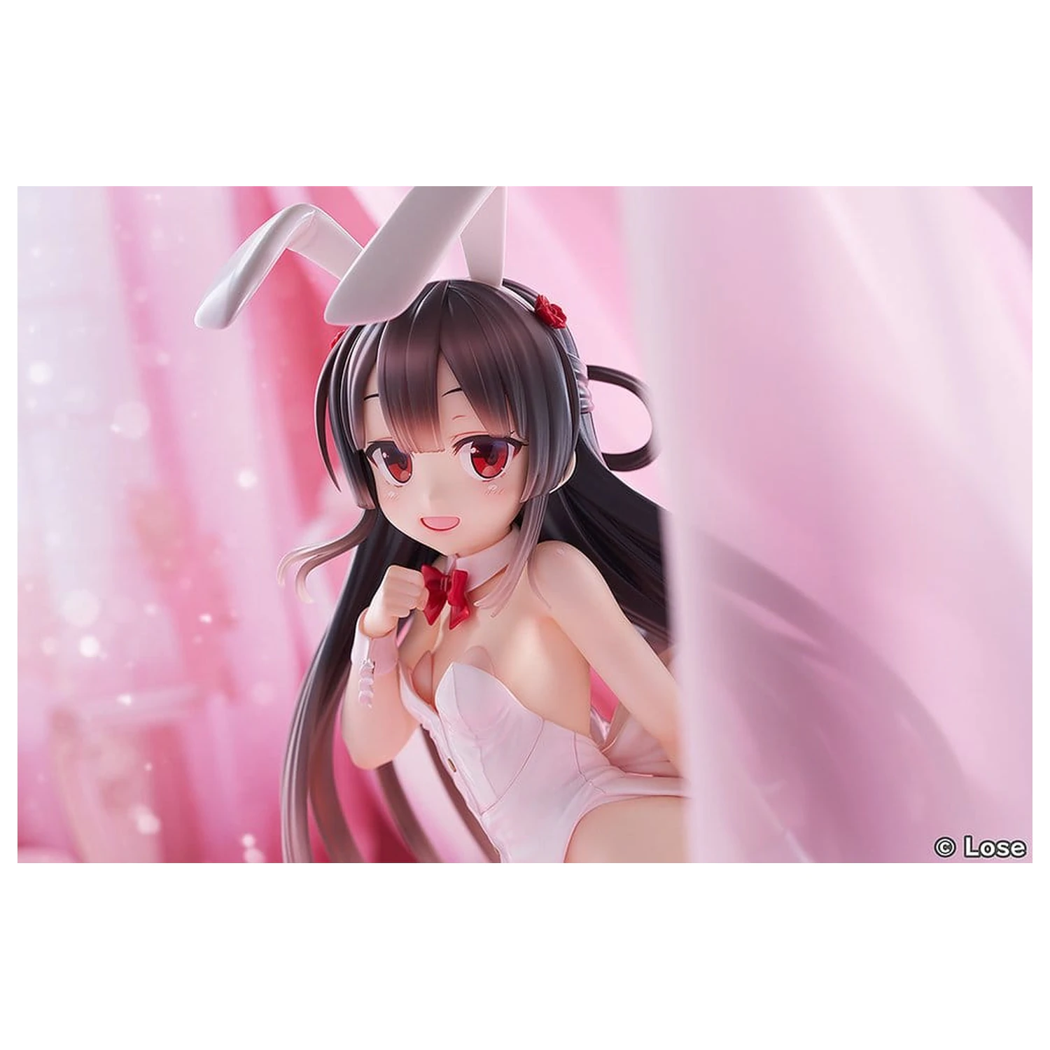 Maitetsu Last Run!! Statue 1/3 Hachiroku: White Bunny Ver. 40 cm Produktfoto