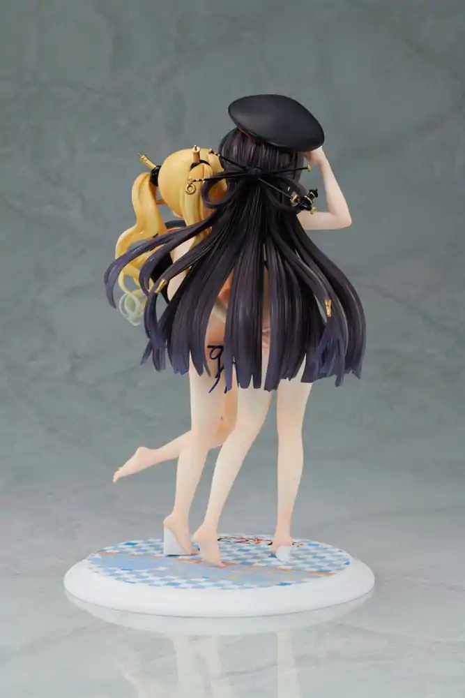 Maitetsu:Last Run!! PVC Statue 1/7 Hachiroku &amp; Olivi 23 cm Produktfoto