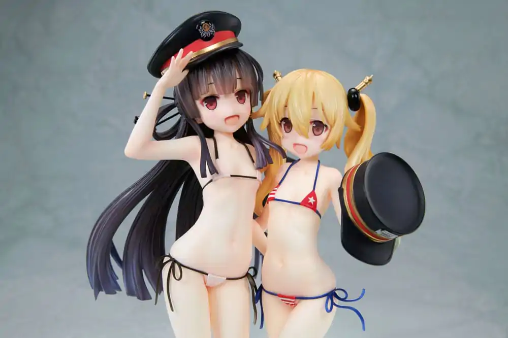 Maitetsu:Last Run!! PVC Statue 1/7 Hachiroku &amp; Olivi 23 cm Produktfoto