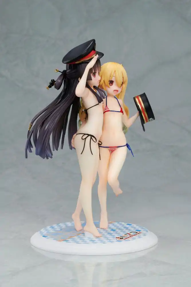 Maitetsu:Last Run!! PVC Statue 1/7 Hachiroku &amp; Olivi 23 cm Produktfoto