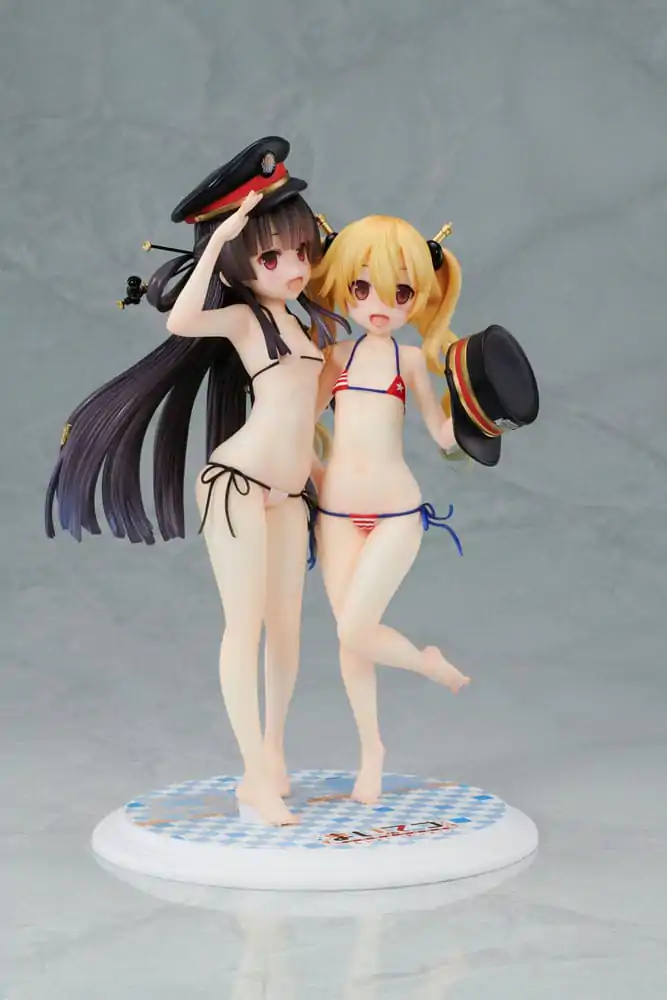 Maitetsu:Last Run!! PVC Statue 1/7 Hachiroku &amp; Olivi 23 cm Produktfoto