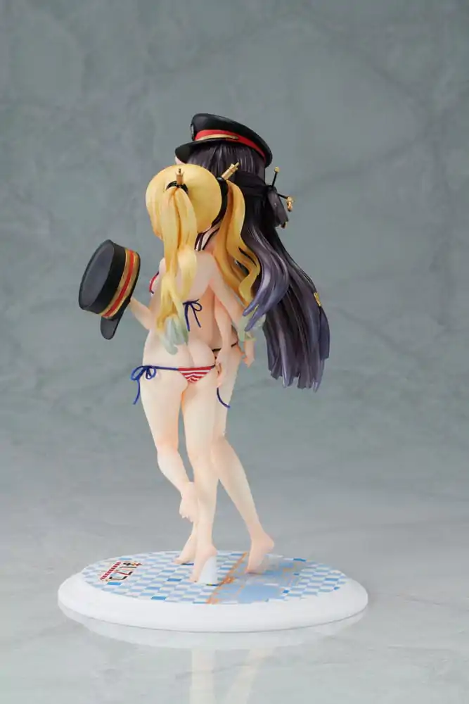 Maitetsu:Last Run!! PVC Statue 1/7 Hachiroku &amp; Olivi 23 cm Produktfoto