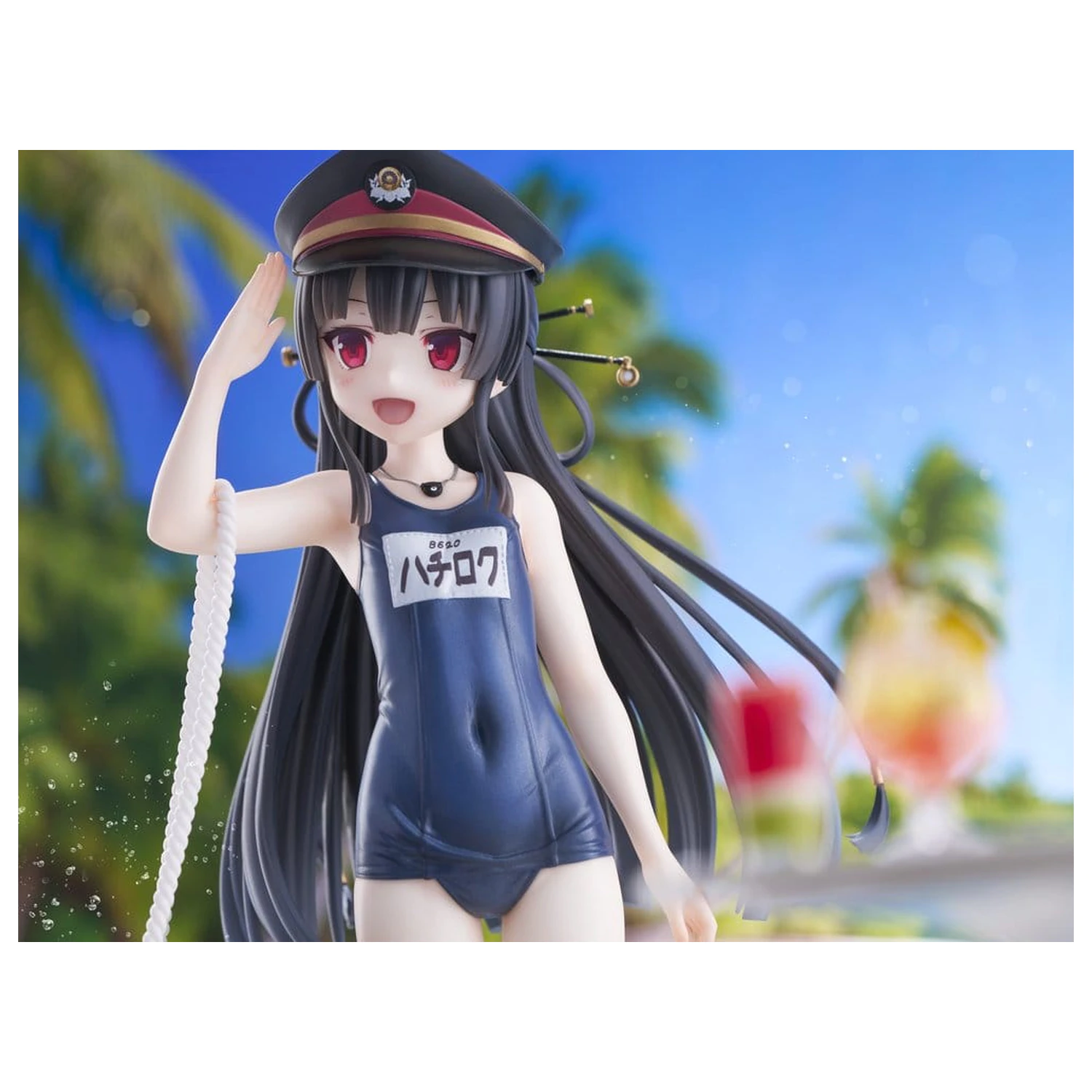Maitetsu Last Run!! KoiKoi -Sakura- PVC Figur 1/6 Hachiroku School Swimsuit Ver. 23 cm Produktfoto