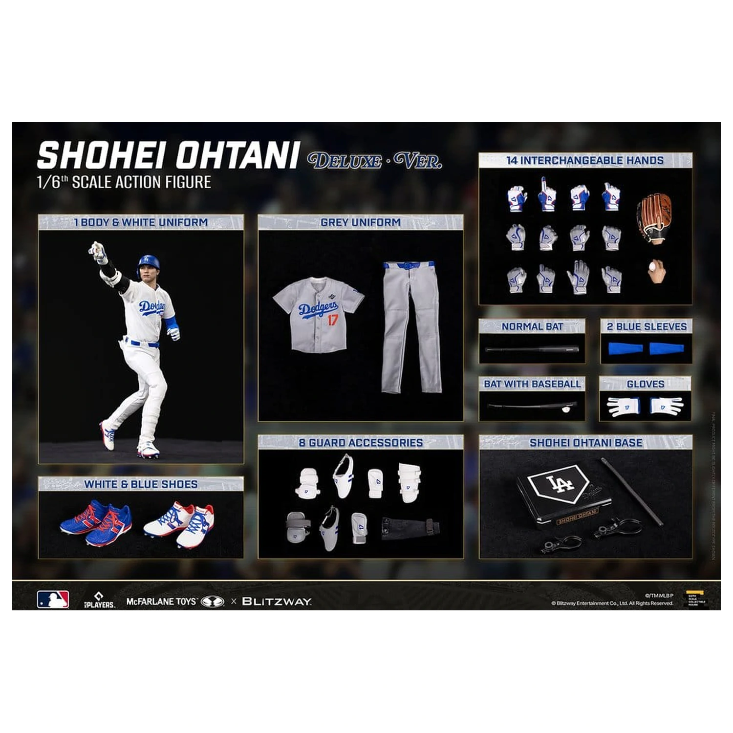 Major League Baseball Premium UMS Actionfigur 1/6 Ohtani Shohei (DX Ver.) 35 cm Produktfoto