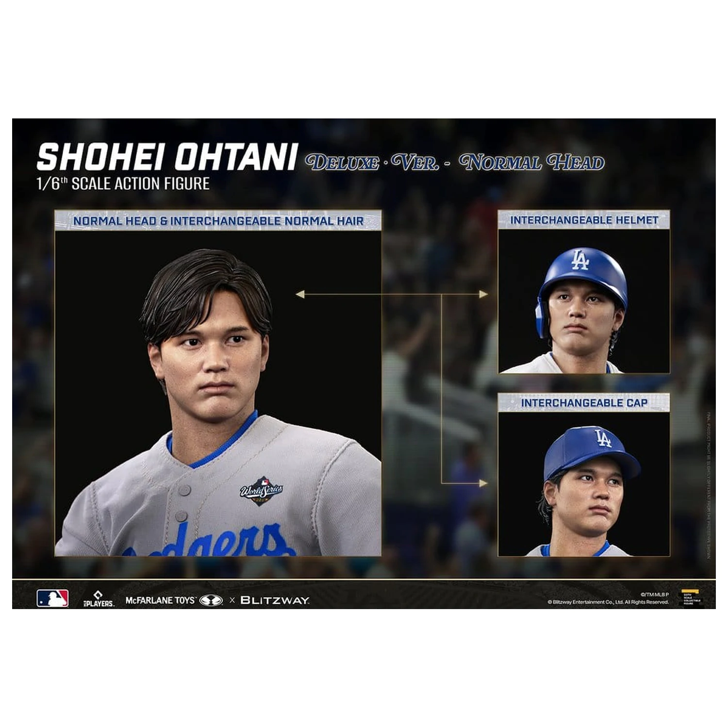 Major League Baseball Premium UMS Actionfigur 1/6 Ohtani Shohei (DX Ver.) 35 cm Produktfoto