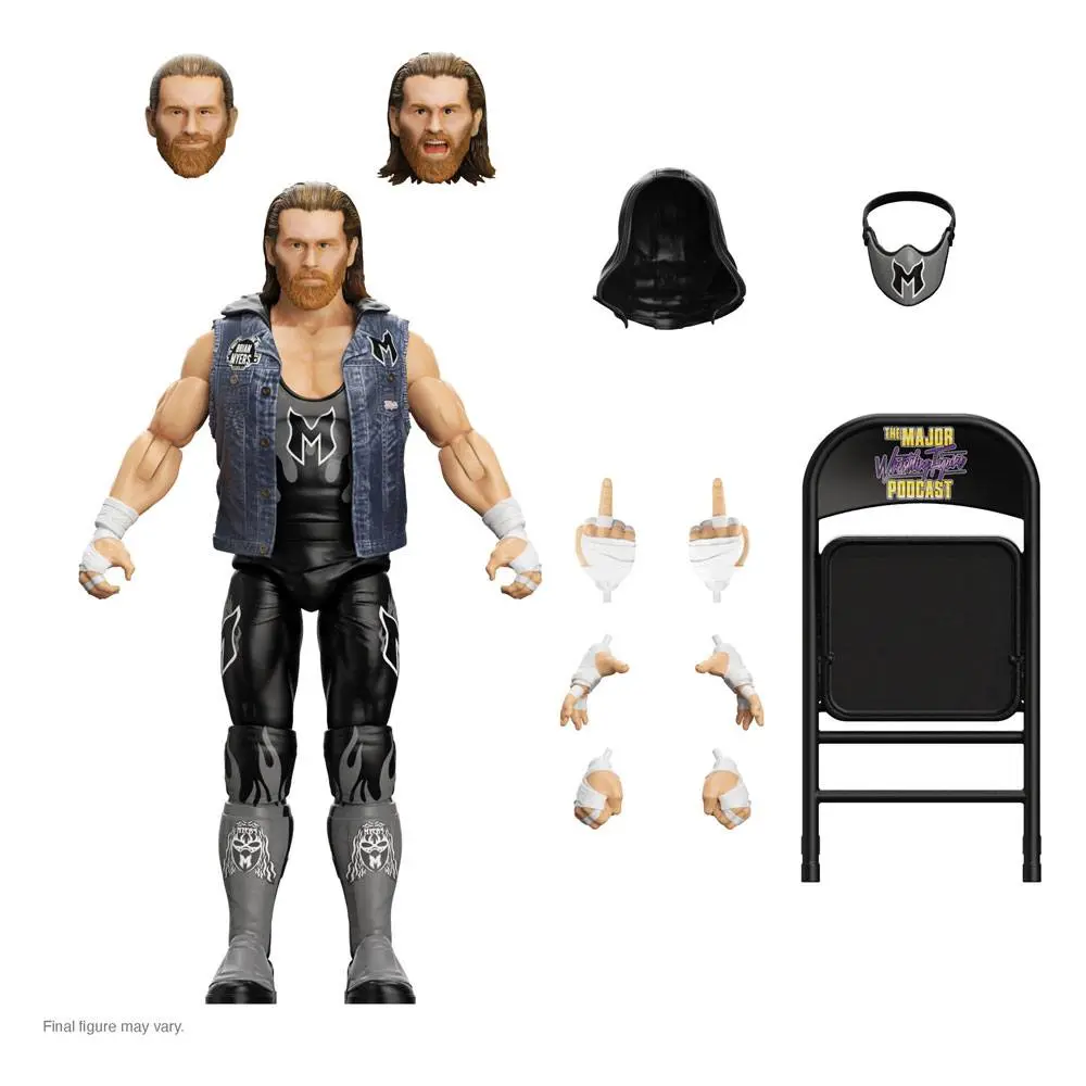 Major Wrestling Podcast Ultimates Actionfigur Wave 2 Brian Myers (Most Professional Wrestler) 18 cm termékfotó