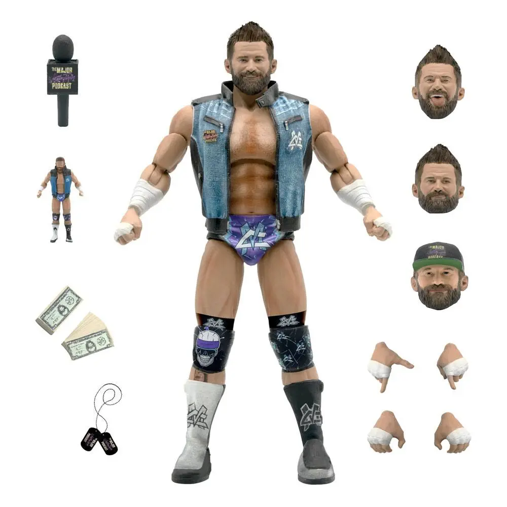 Major Wrestling Podcast Ultimates Actionfigur Wave 1 Matt Cardona 18 cm Produktfoto