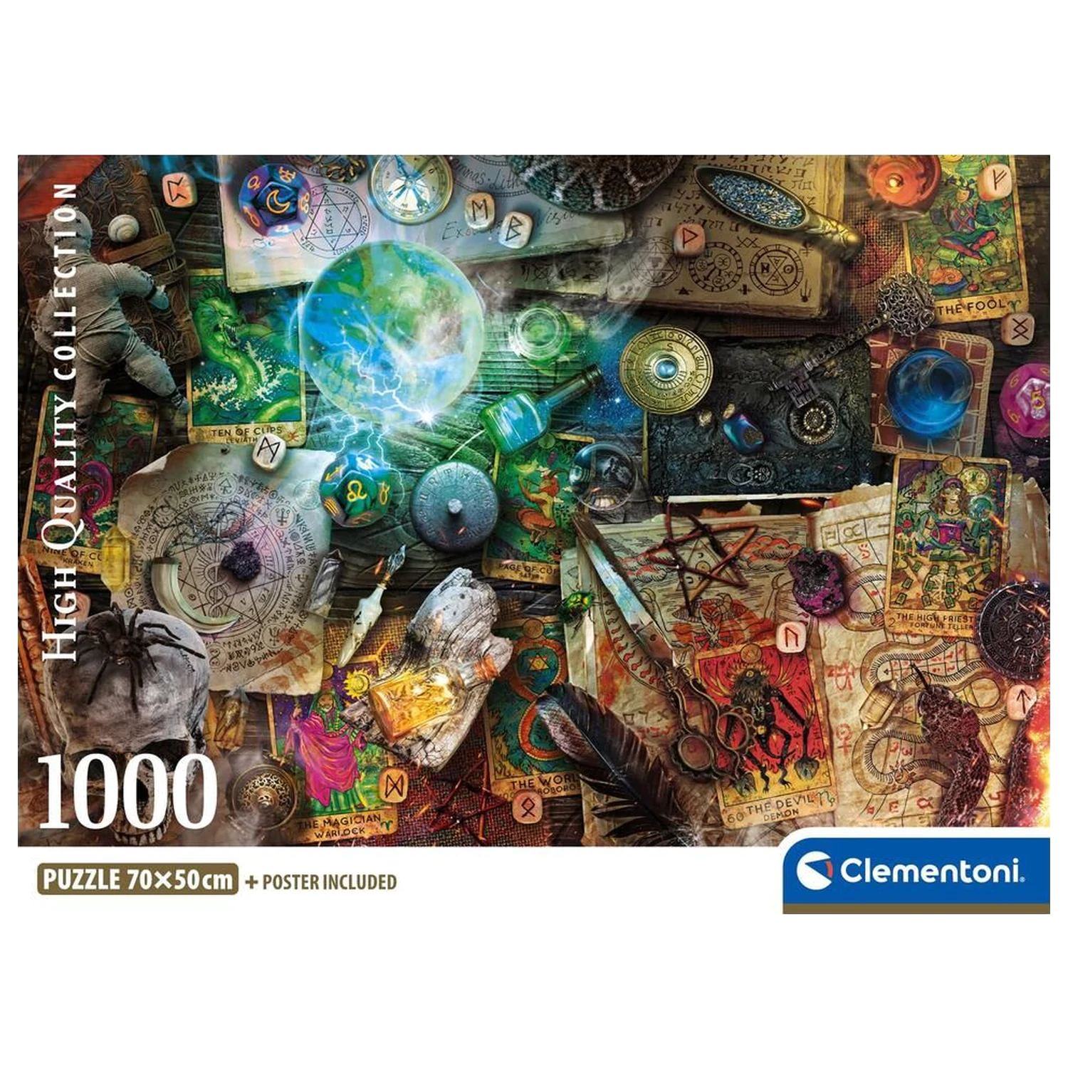 Maleficium Puzzle 1000 Teile Produktfoto