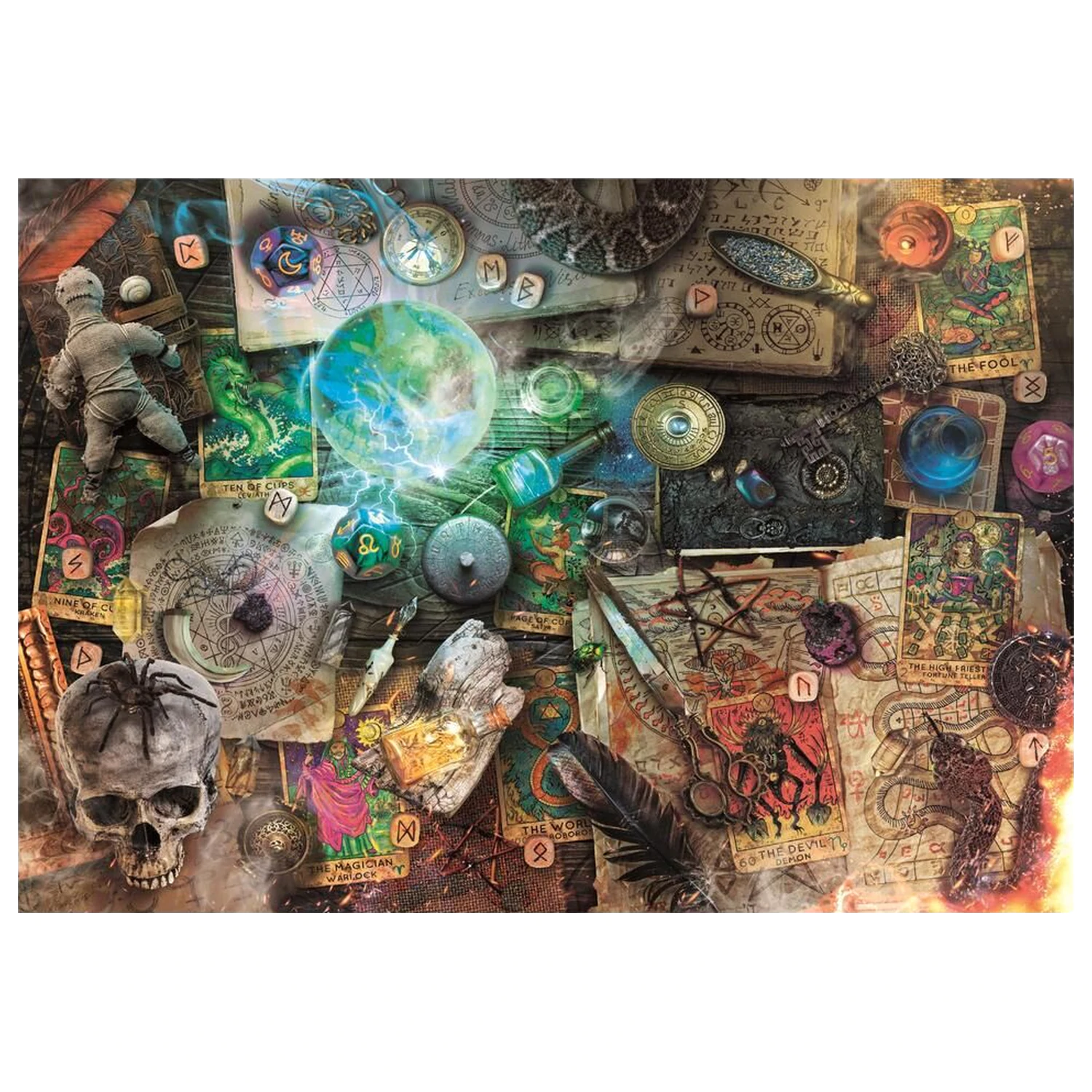 Maleficium Puzzle 1000 Teile Produktfoto