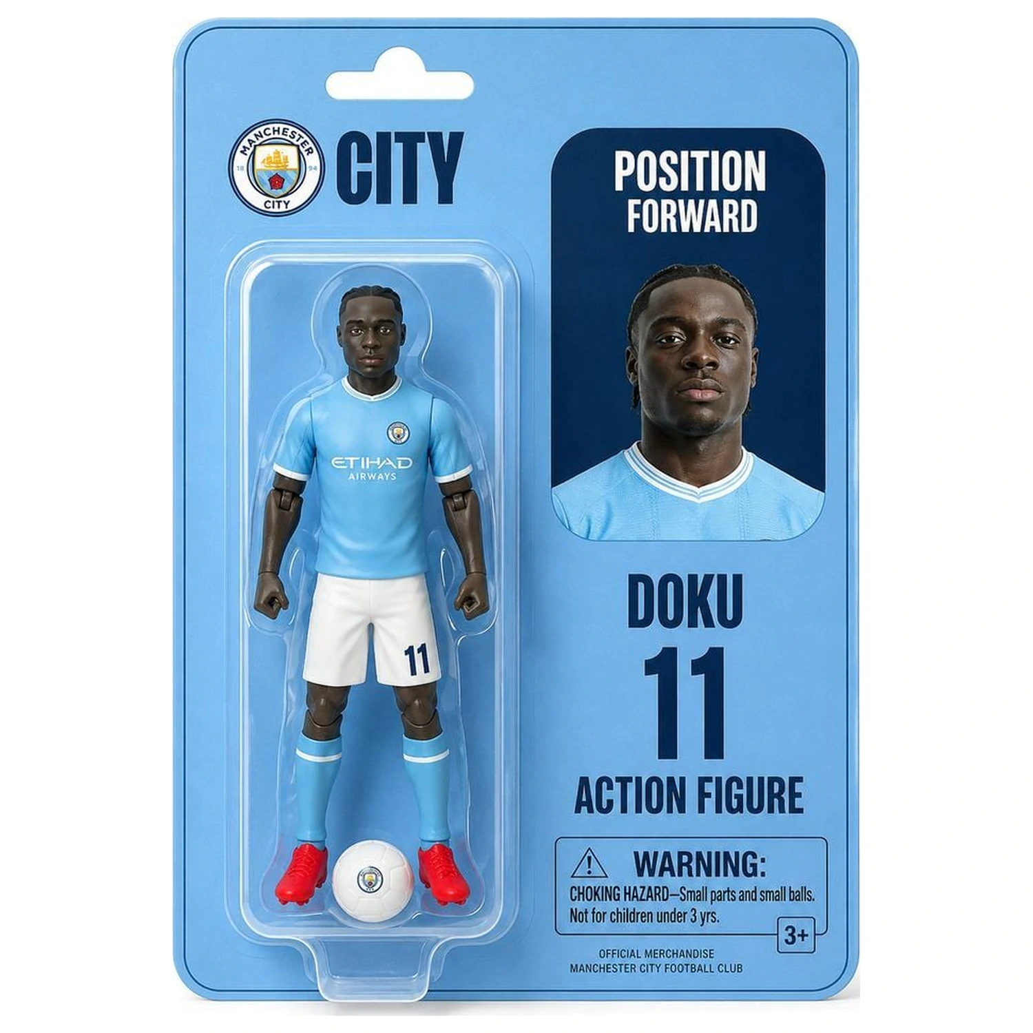 Manchester City Doku Actionfigur 10cm Produktfoto