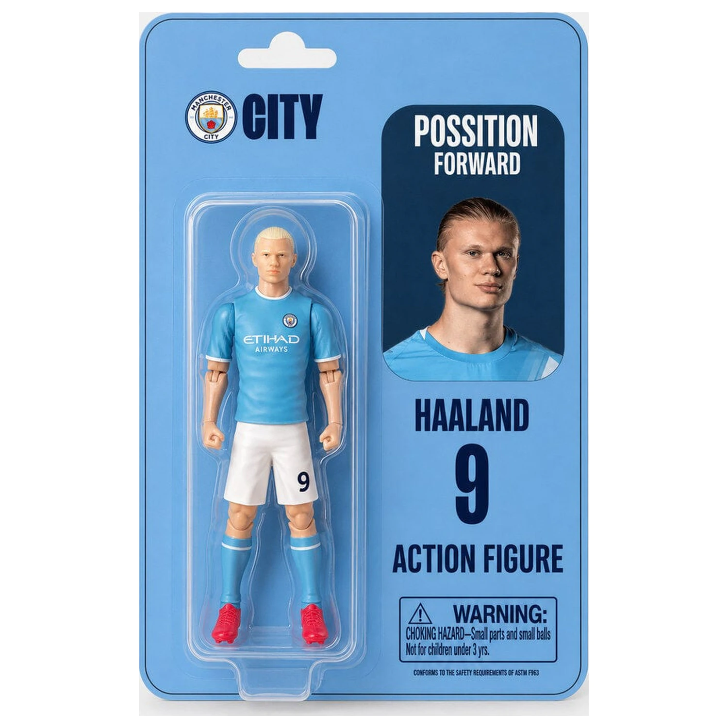 Manchester City Haaland Actionfigur 10cm Produktfoto