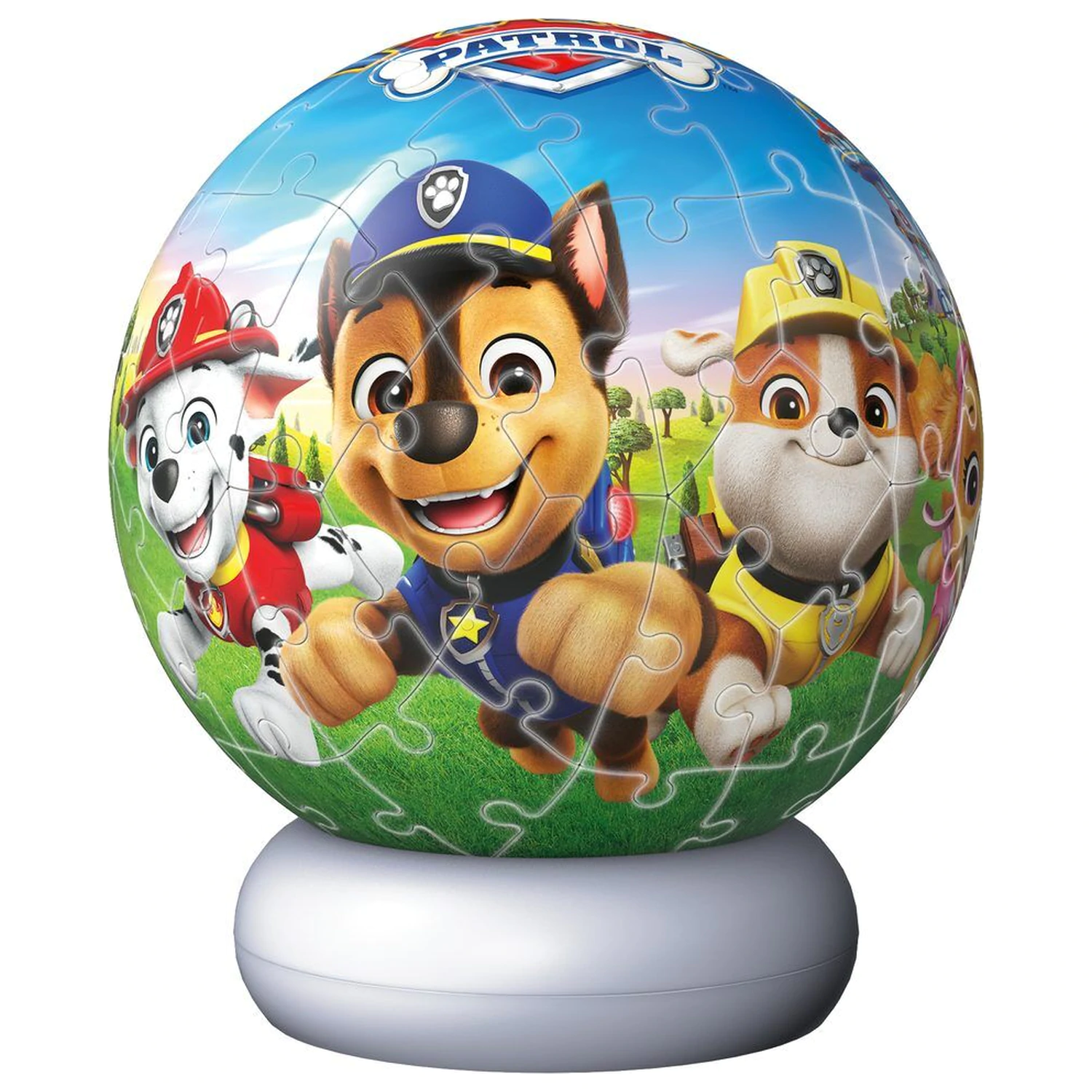 Paw Patrol 3D Nachtlicht Puzzle-Ball 74 Teile Produktfoto