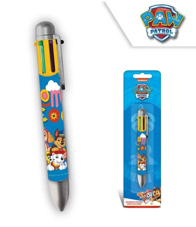 Paw Patrol 6 Farben Stift Produktfoto