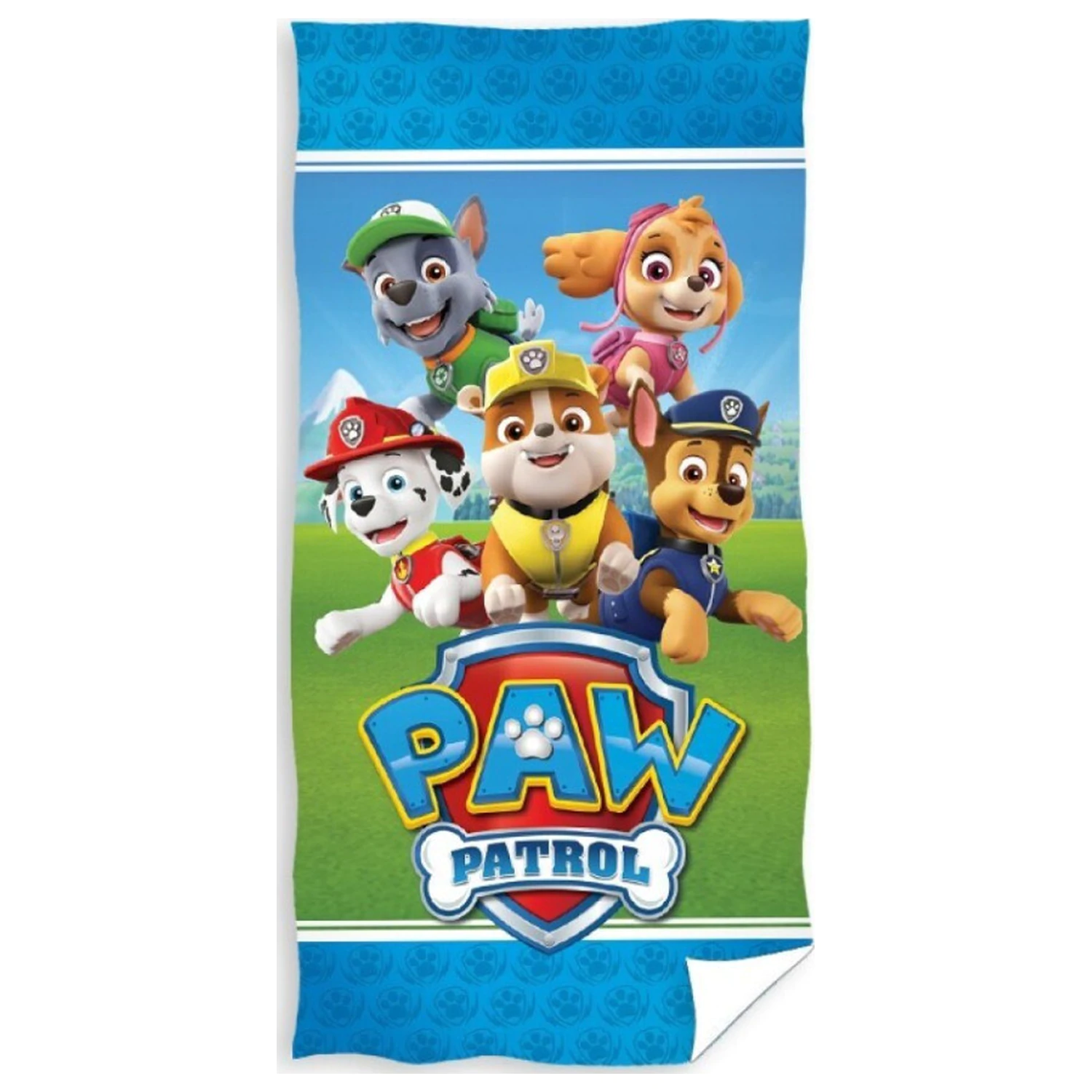 Paw Patrol Action Team Handtuch 70x140cm Produktfoto