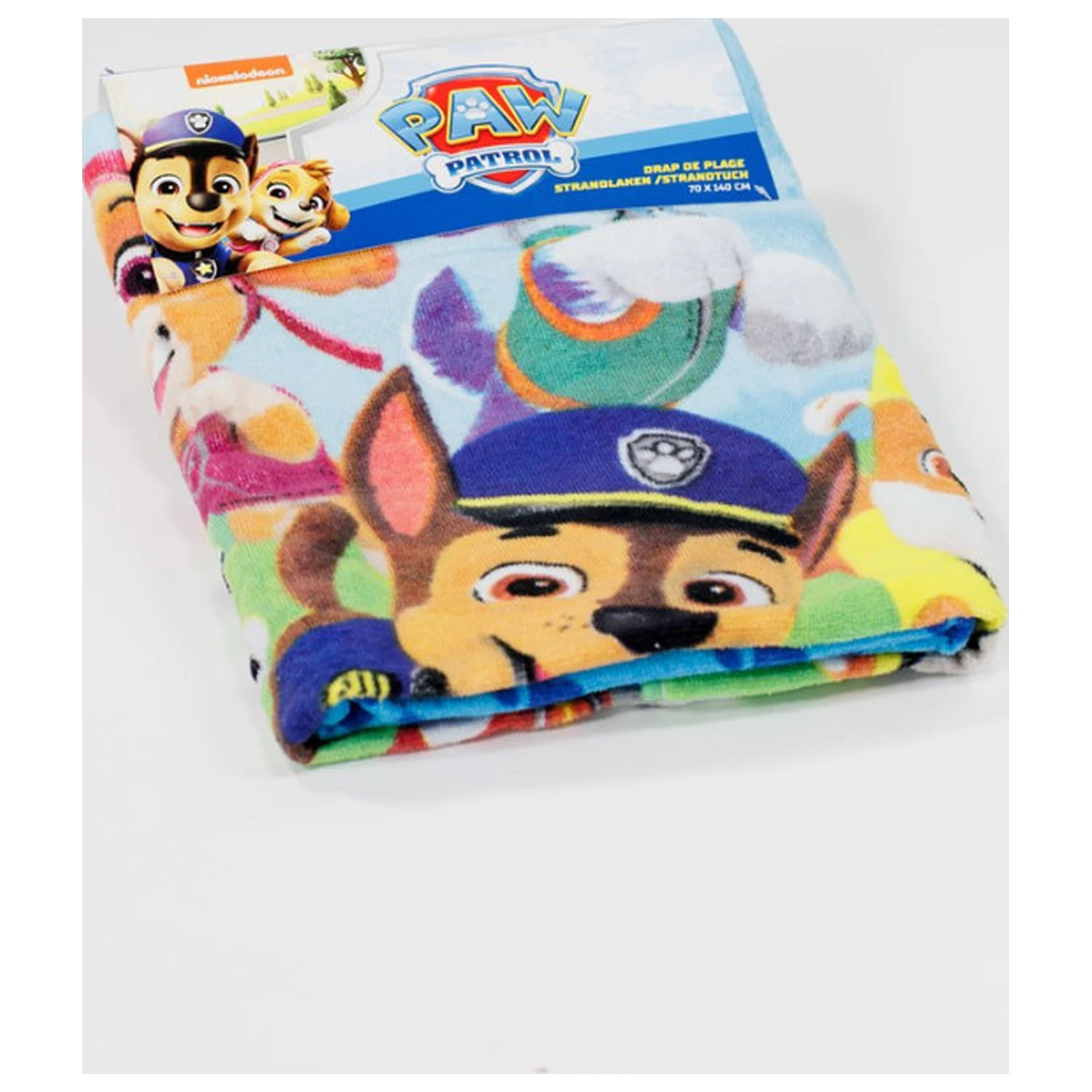 Paw Patrol Action Team Handtuch 70x140cm Produktfoto