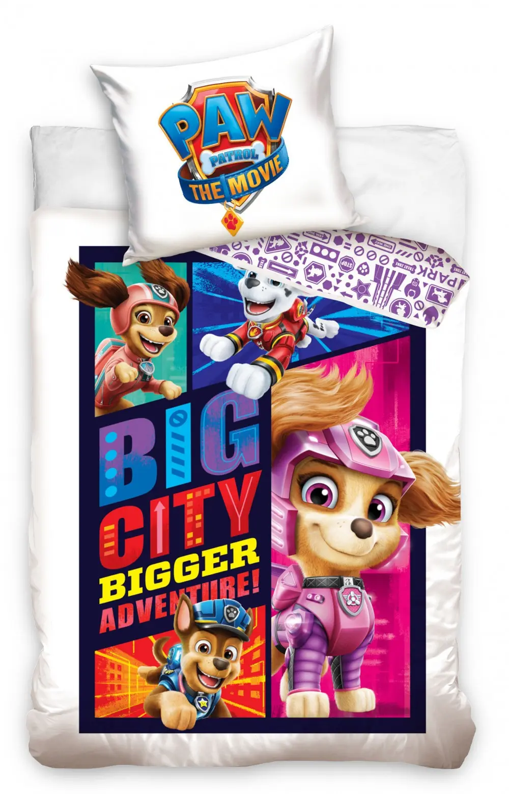 PAW Patrol Bettbezug 140x200cm, 70x90cm Produktfoto